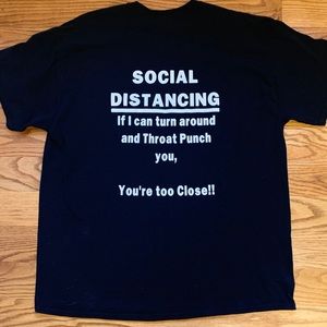 Social Distancing T-shirt (XL)